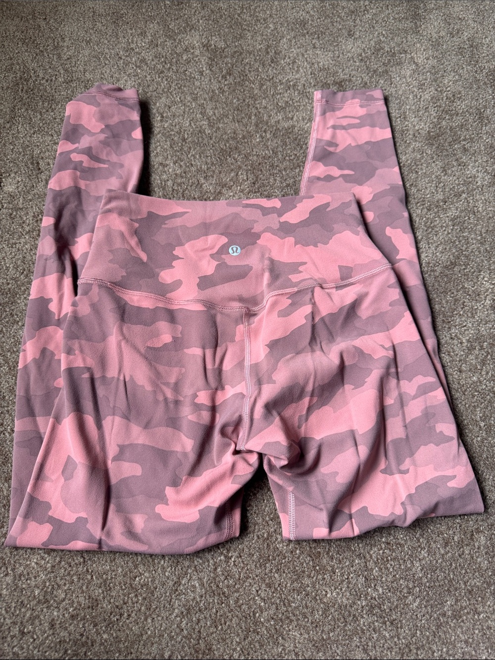 lululemon athletica Pink Camo Leggings